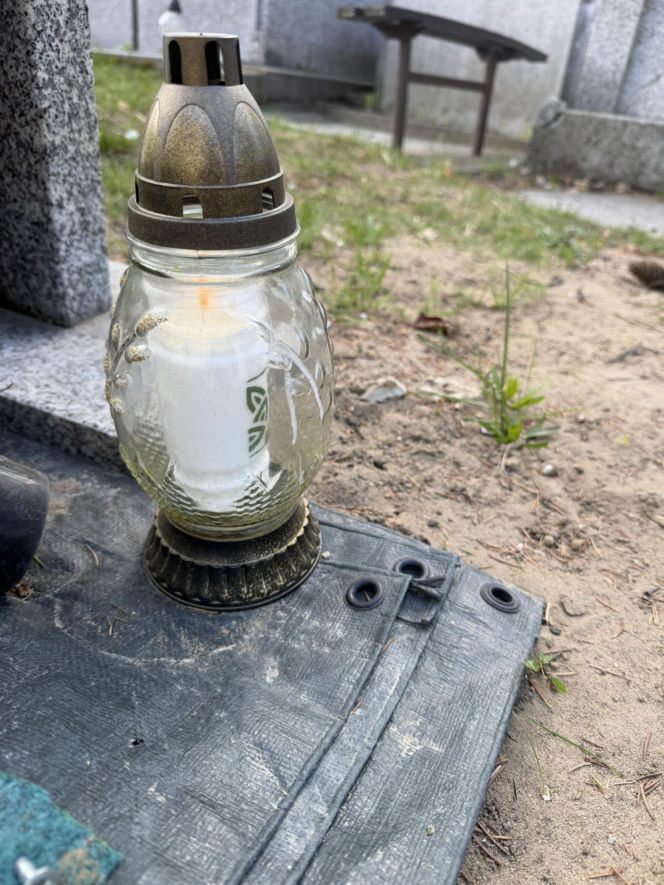 Marek Perepeczko - tak wygląda grób słynnego Janosika