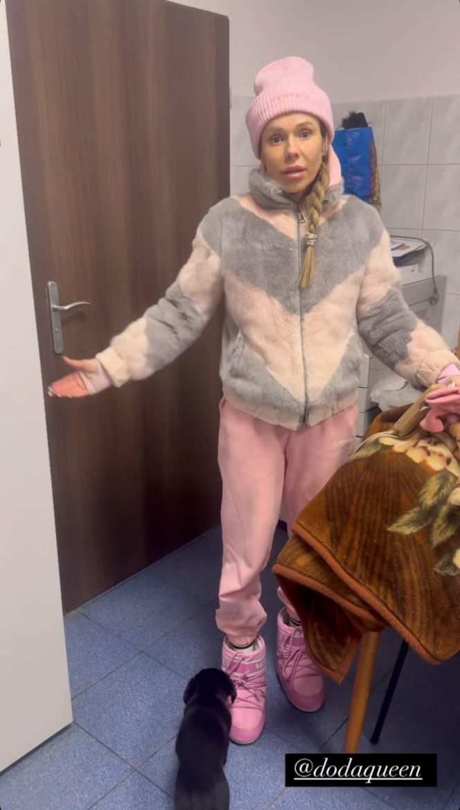 Doda ratuje psy przed mrozem