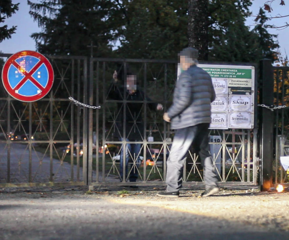 Ludzie włamują się na cmentarze 