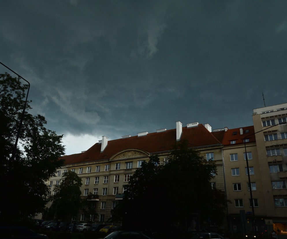Nawałnica nad Warszawa