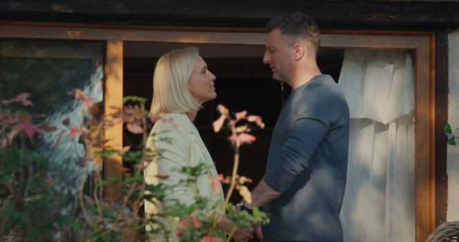 M jak miłość odc. 1937. Dorota (Iwona Rejzner), Bartek (Arkadiusz Smoleński)