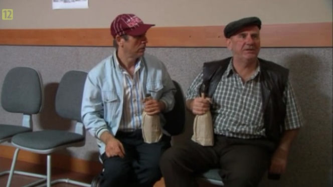 Ranczo 8 sezon odc. 100. Myćko (Tomasz Sapryk), Wargacz (Sławomir Orzechowski)