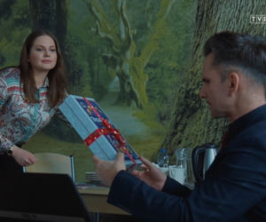 M jak miłość, odcinek 1576, Anita (Melania Grzesiewicz), Kamil (Marcin Bosak)