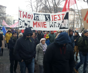 marsz przeciw faszyzmowi