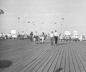 Molo w Sopocie w 1976 roku