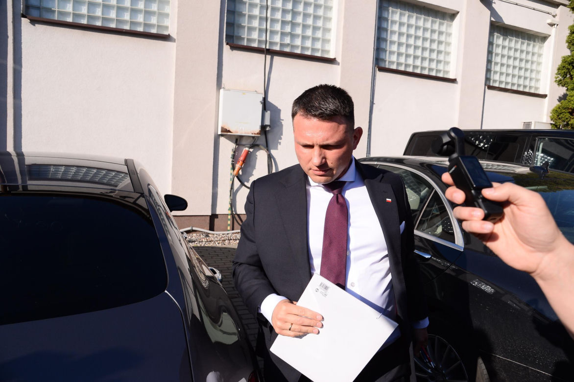 Sławomir Mentzen przyjechał na debatę Super Expressu