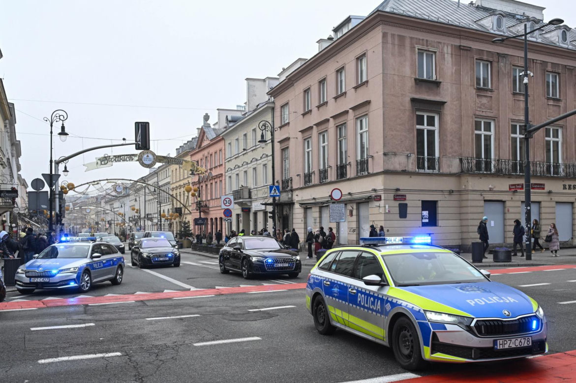 Zełenski w Warszawie