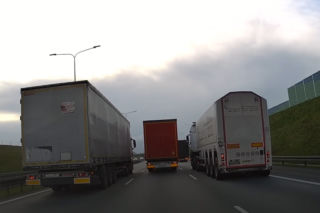 Zahamował przed TIR-em, sprawa trafiła do sądu. Wyrok jest przestrogą dla innych
