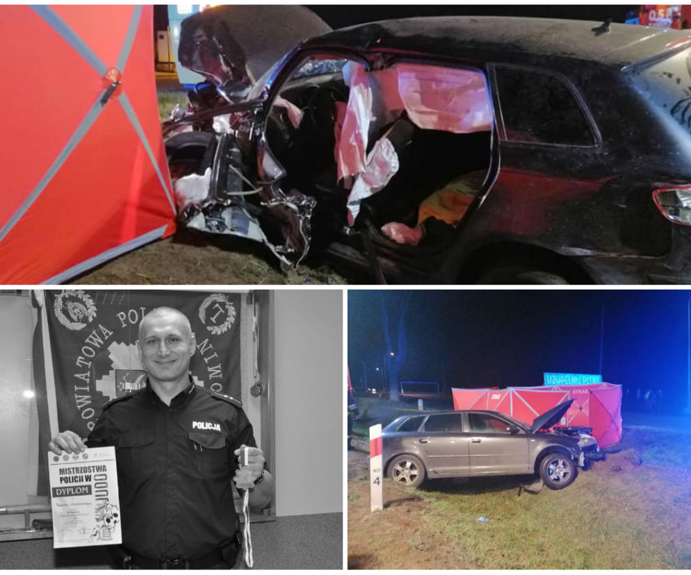 Śmiertelny wypadek na DK10