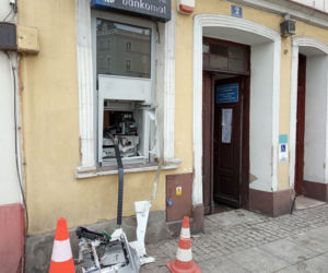 Wysadzono bankomat w Rydzynie