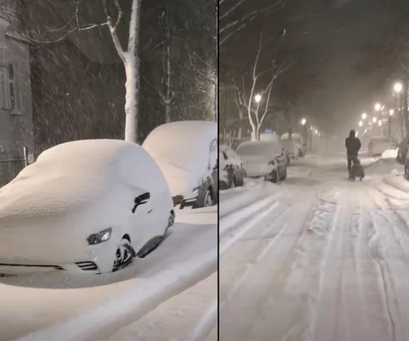 Intensywne opady śniegu na północy kraju. Trudna sytuacja pogodowa