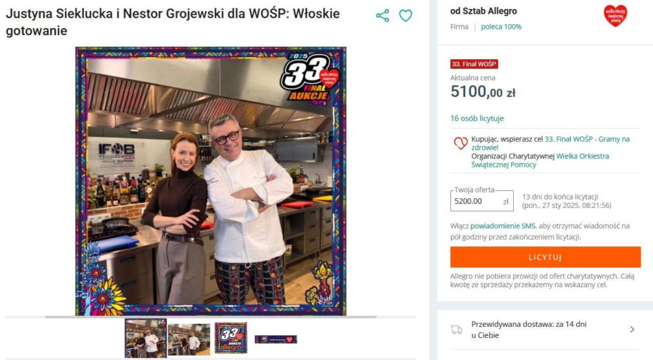 Justyna Sieklucka i Nestor Grojewski