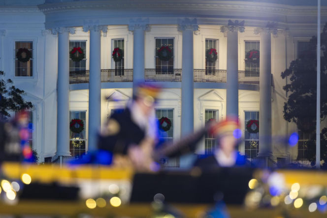 Odpalenie choinki świątecznej pod Białym Domem