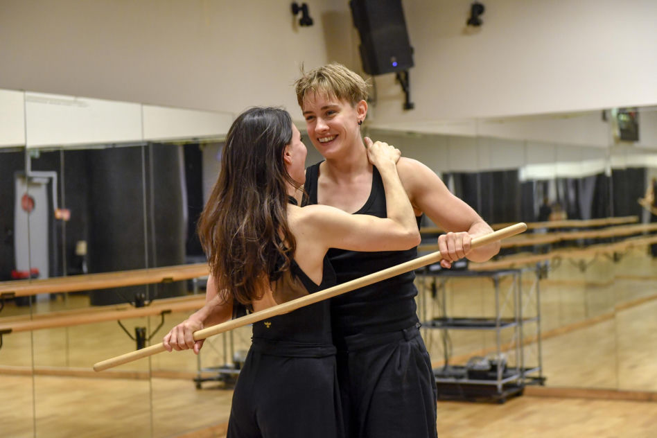 Trening do "Tańca z Gwiazdami" - Katarzyna Zillmann i Janja Lesar