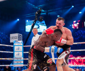 Mateusz Masternak, Youri Kalenga, walka