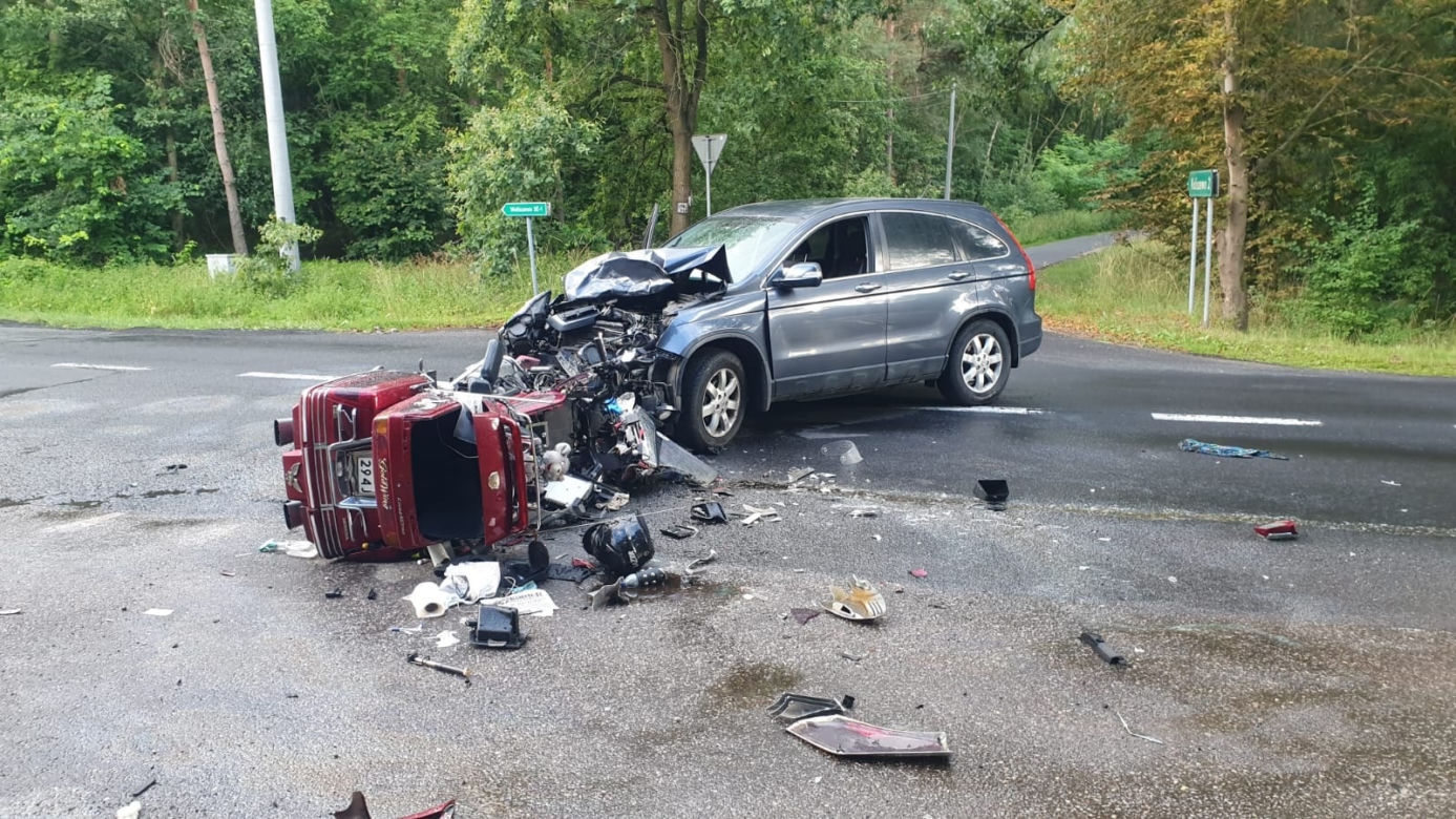 Tragiczny finał wypadku motocyklisty. Nie żyje 52-latek