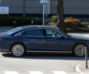 Piotr Kraśko jeździ luksusową limuzyną Audi A8