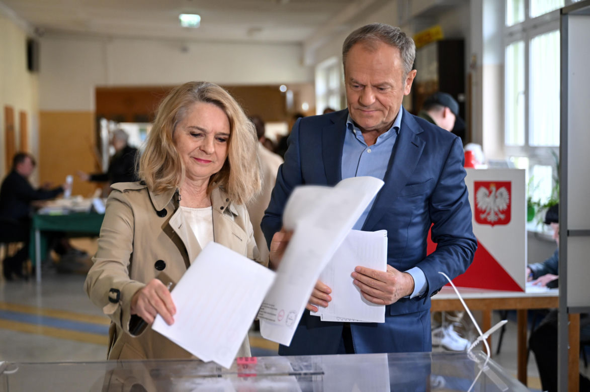 Donald Tusk zagłosował w Sopocie