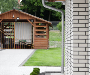 Schowek ogrodowy