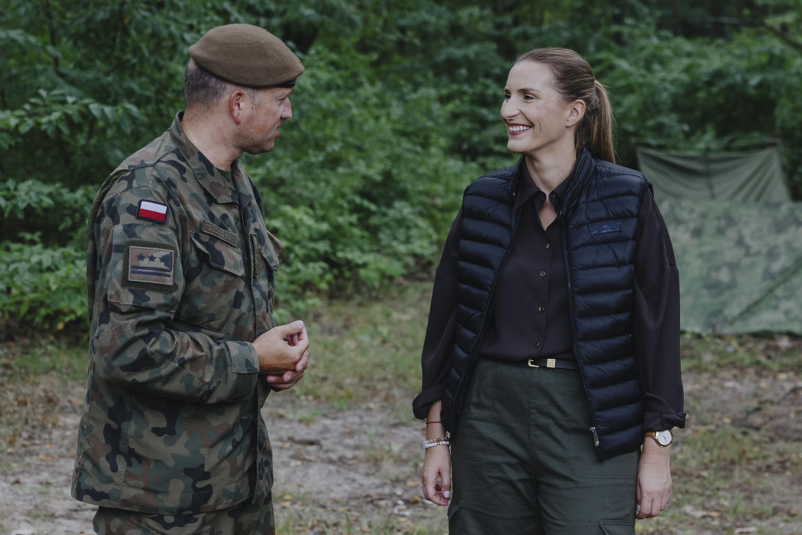 Magdalena Sobkowiak-Czarnecka zachęca do ćwiczeń obronnych