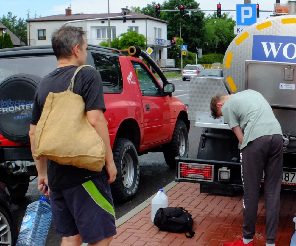 Po wodę na kawę...z wiaderkiem. Mieszkańcy Świdnika mają kłopoty
