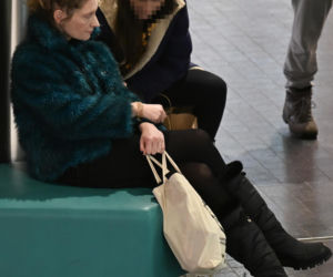 Agata Buzek na zakupach