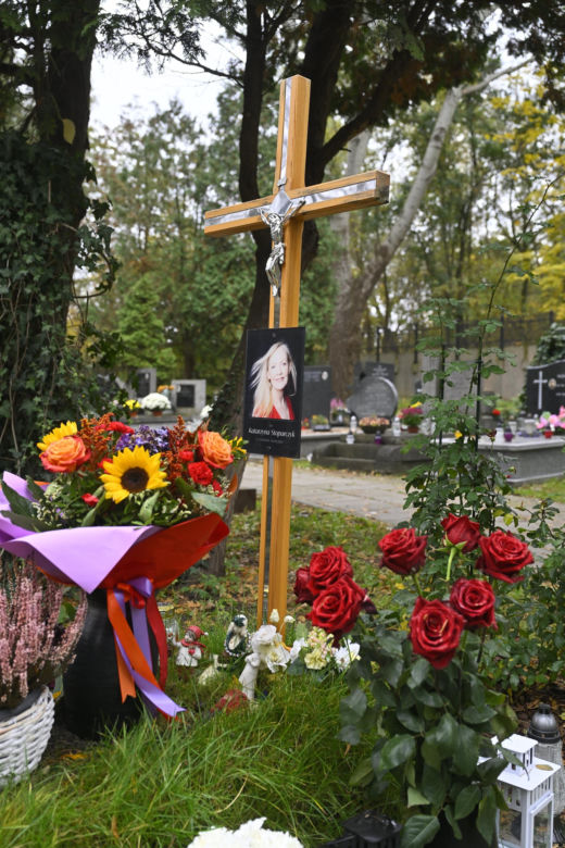 Tak wygląda grób Katarzyny Stoparczyk