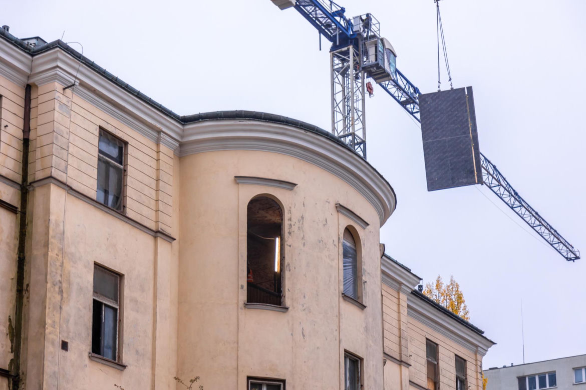 Budowa Muzeum Getta Warszawskiego w Warszawie