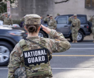 Gwardia Narodowa USA na ulicach stolicy