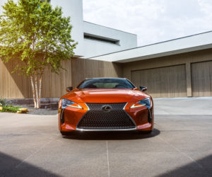 Lexus LC w kolorze Blazing Carnelian