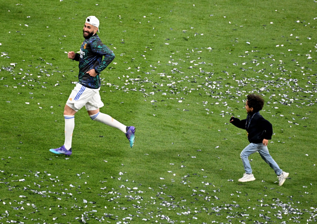 Rozpacz Liverpoolu i radość Realu Madryt. Królewscy świętowali na stadionie z rodzinami 