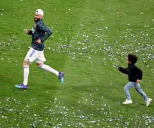 Rozpacz Liverpoolu i radość Realu Madryt. Królewscy świętowali na stadionie z rodzinami 