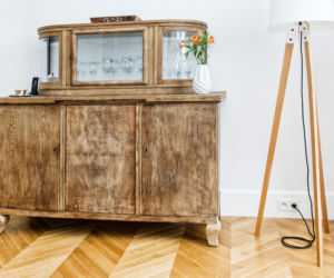 Kredens w salonie