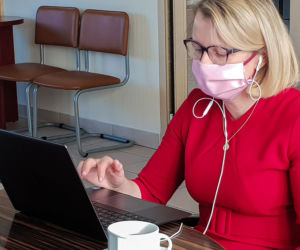 Tak wygląda obrona pracy online. Historyczny moment na Politechnice Białostockiej 