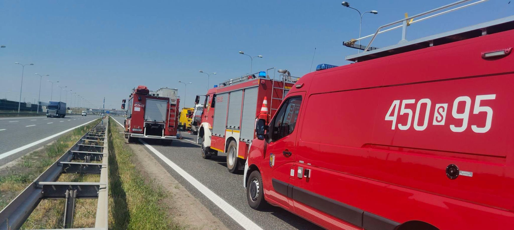 Wypadek na autostradzie A4!