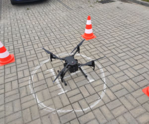 Dron w szeregach komendy mazowieckiej