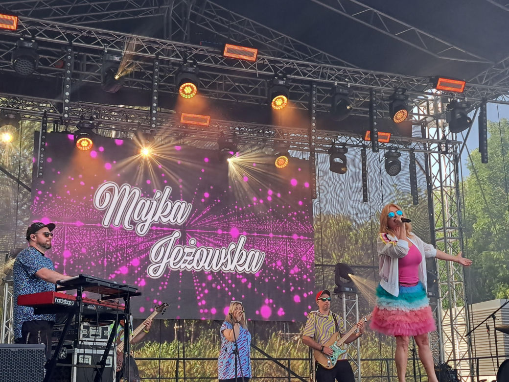 Majka Jeżowska na otwarciu Cogiteonu w Krakowie