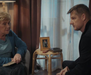 M jak miłość odc. 1927. Paweł (Rafał Mroczek), Barbara (Teresa Lipowska)