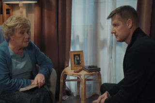 M jak miłość odc. 1927. Paweł (Rafał Mroczek), Barbara (Teresa Lipowska)