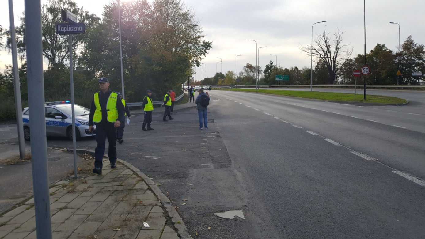 Mieszkańcy Siernieczka zablokowali ul. Fordońską