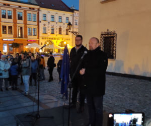 My zostajemy, rząd wychodzi! - manifestacja w Tarnowie