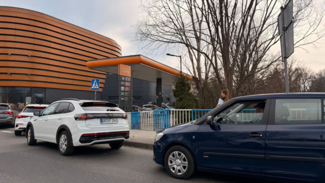 Kolejki po paliwo w Zgorzelcu