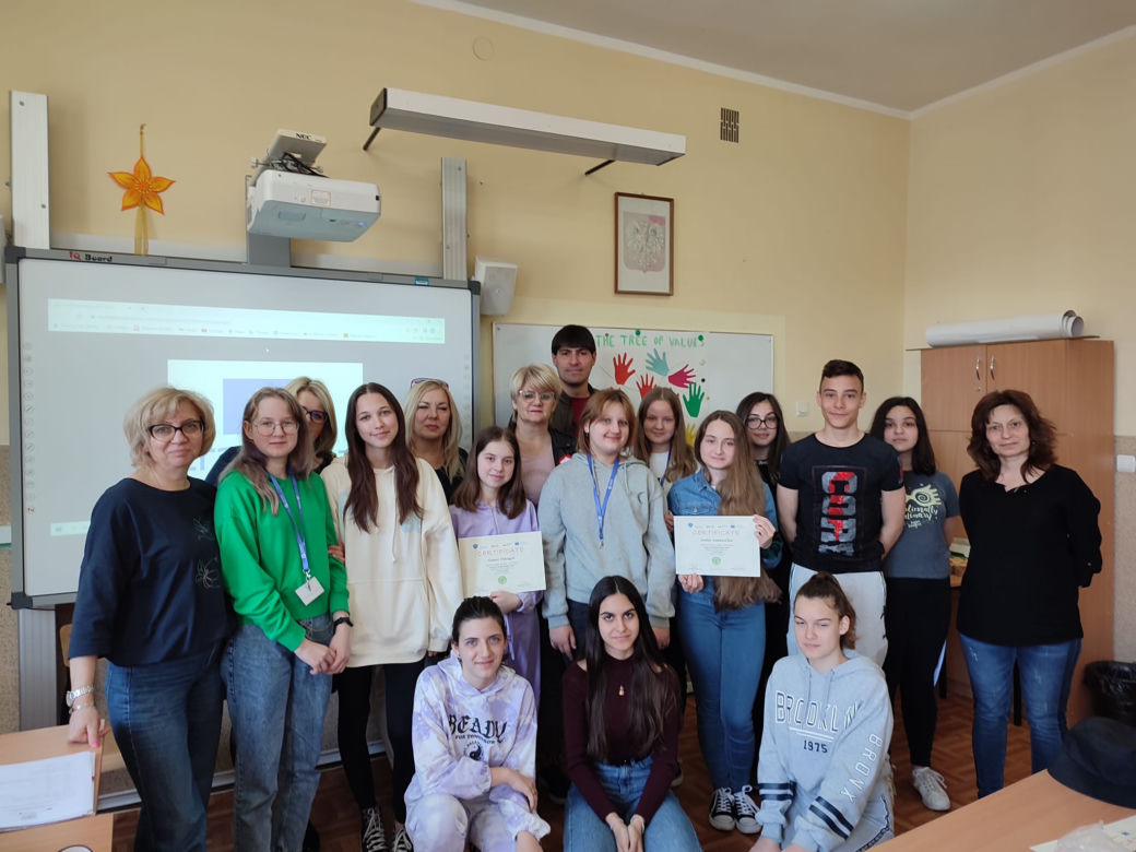 Wymiana uczniów w Szkole Podstawowej nr 5 w Grudziądzu