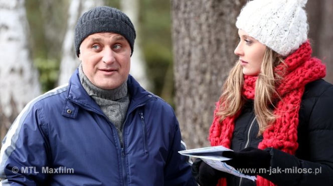 M jak miłość odc. 1134. Rafał (Przemysław Bluszcz), Ola Makowska (Anna Mrozowska)