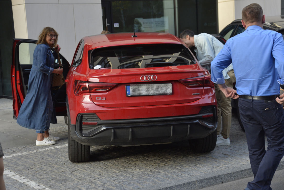 Iwona Lewandowska jeździ Audi Q3 Sportback quattro