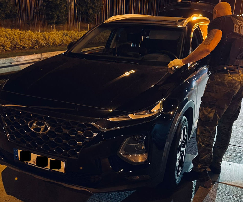 Skradzionym SUV-em kierował Polak