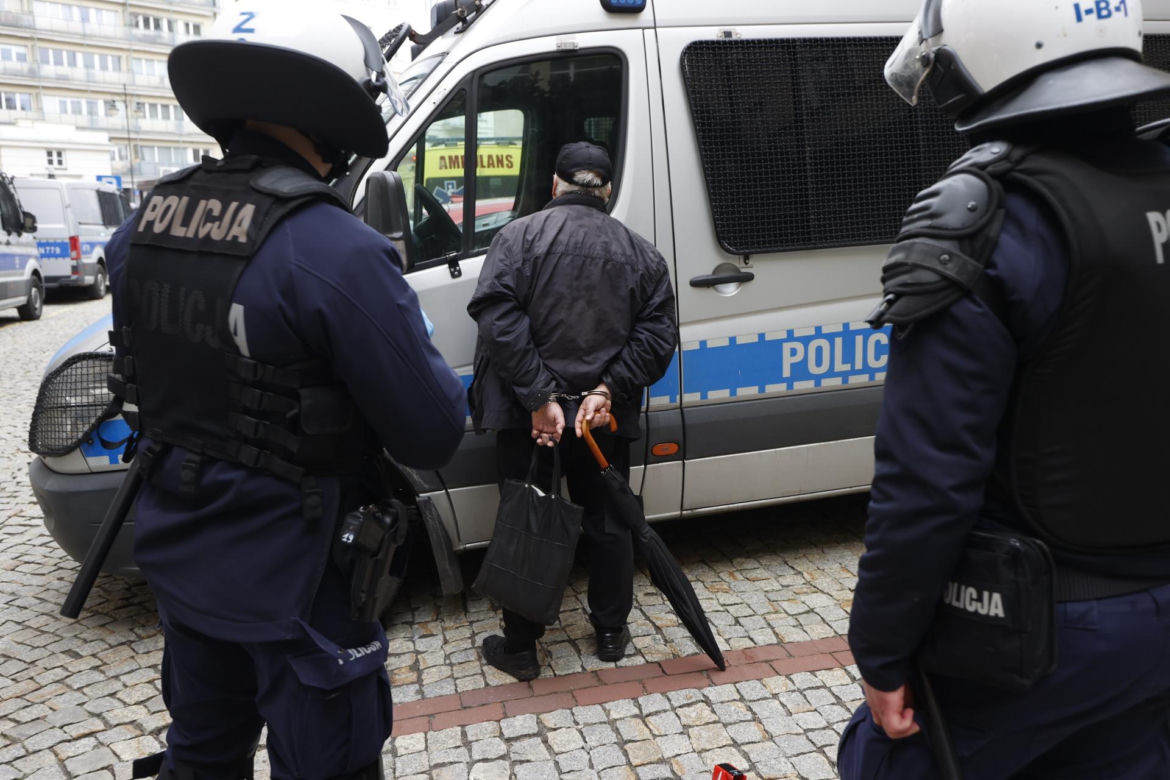 Strajk generalny rolników w Warszawie