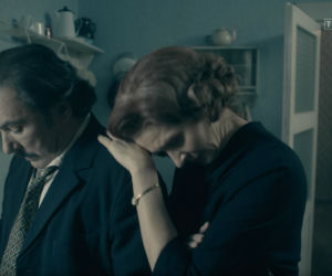 Stulecie Winnych 4, odc. 46: Ania (Urszula Grabowska), Jerzyk (Andrzej Andrzejewski)