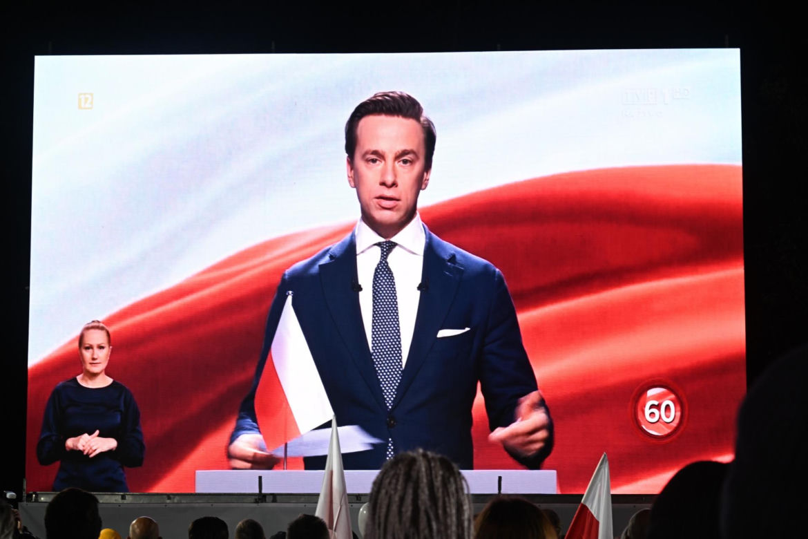 Warszawa, debata wyborcza TVP