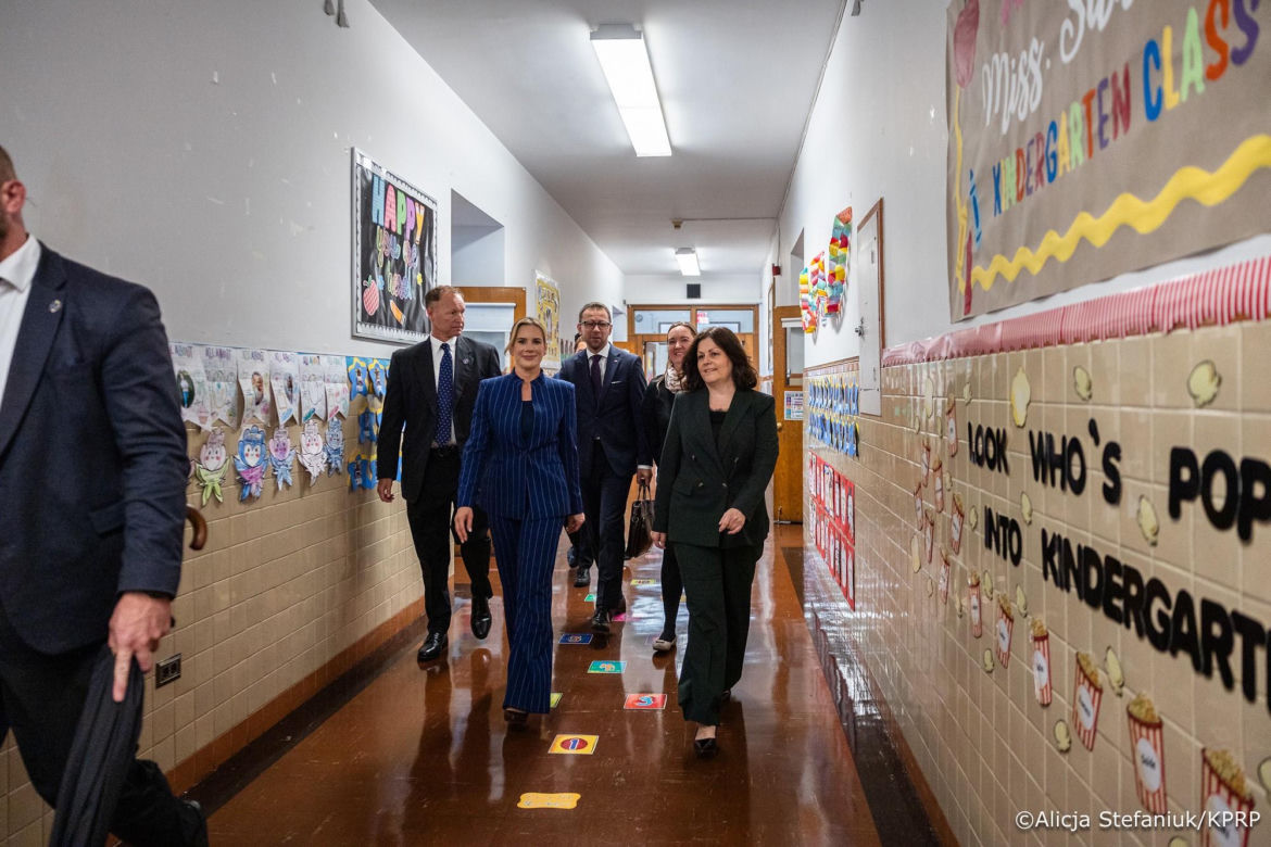 Marta Nawrocka zadała szyku w USA. Wszyscy patrzyli tylko na nią